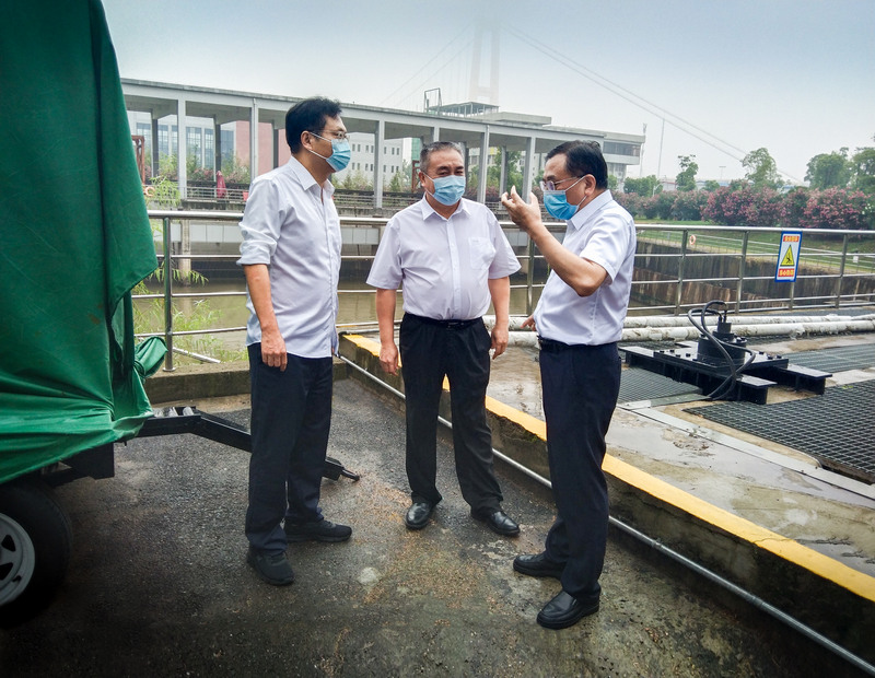 省住建厅厅长张文彤调研城运公司江南泵站疫情...